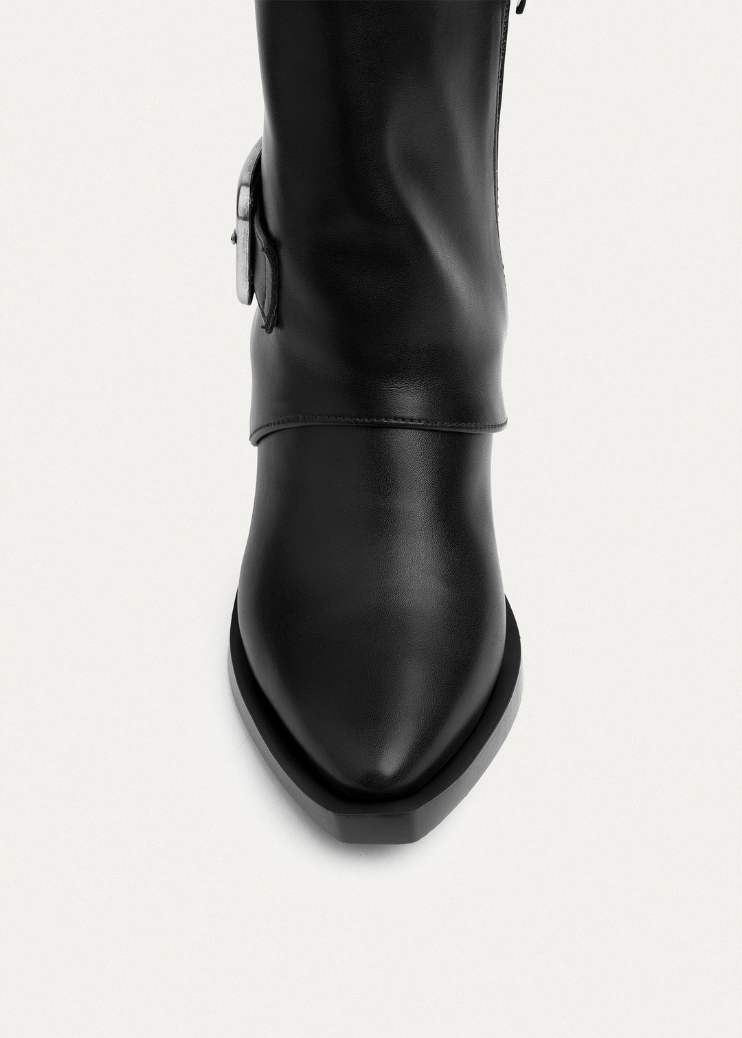 Metro Buckle Boots | Black