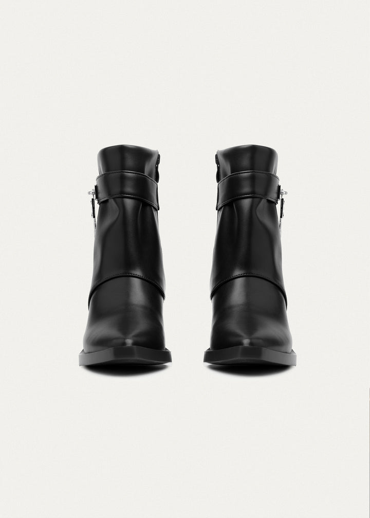 Monarch Strap Boots | Black