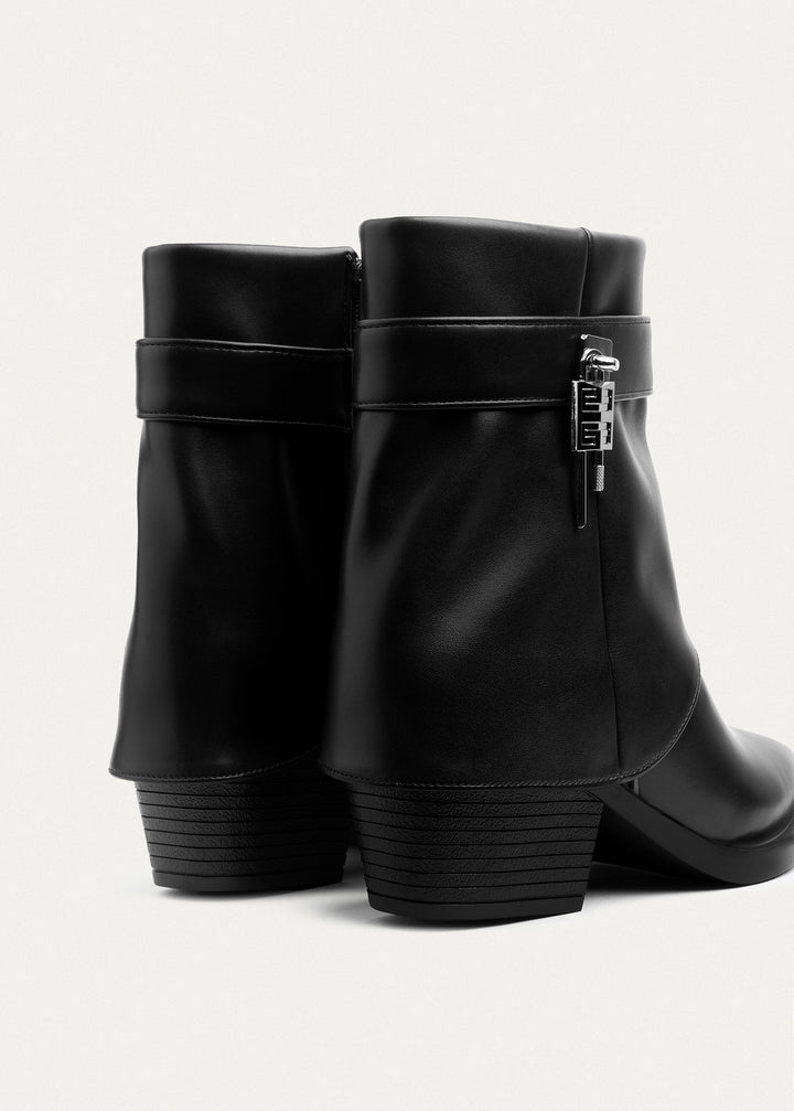 Monarch Strap Boots | Black