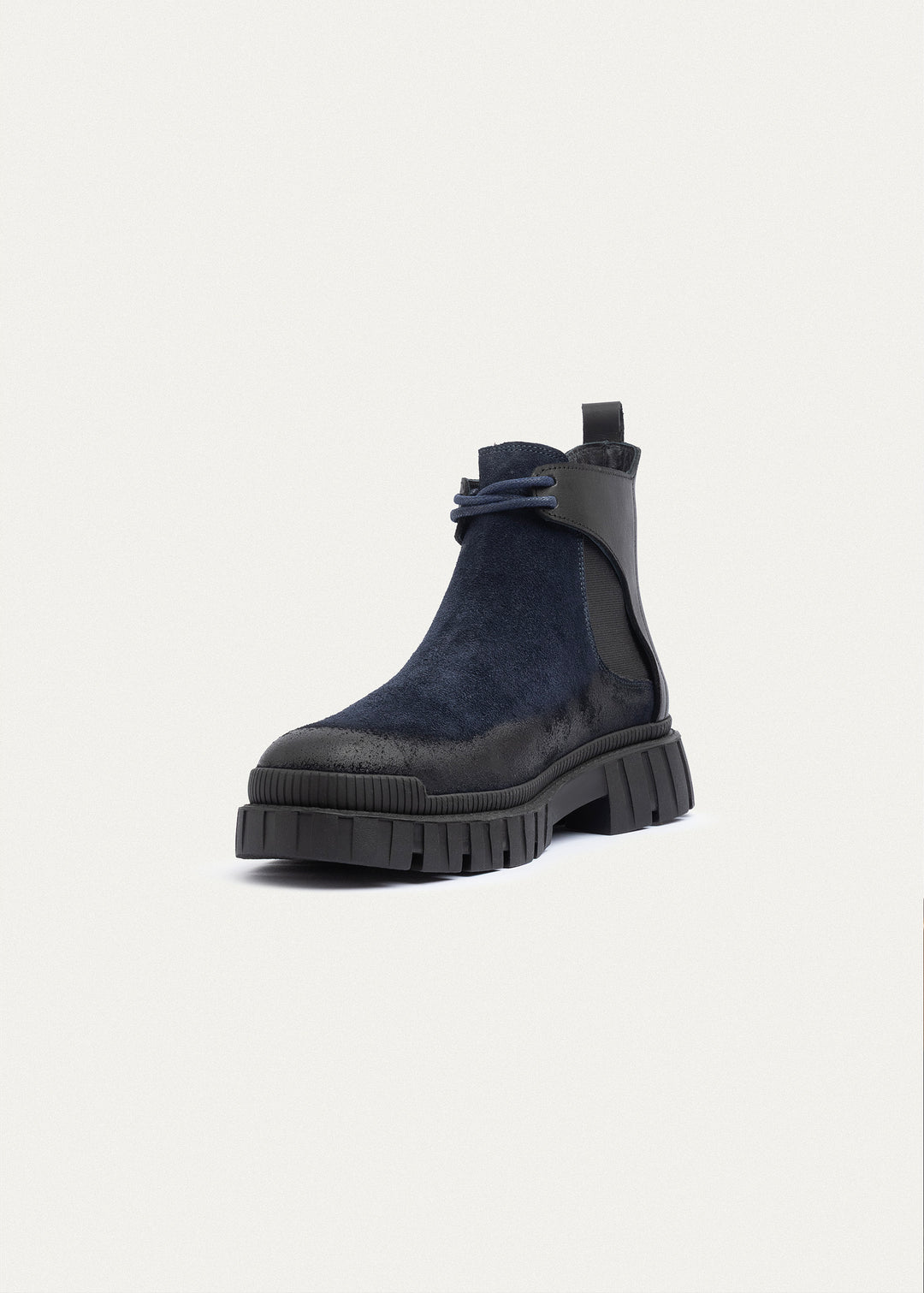 Summit Suede Chelsea Boots| Navy Blue