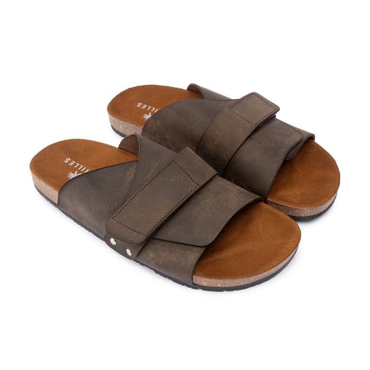 Kyoto Soft Footbed Suede Leather | Brown