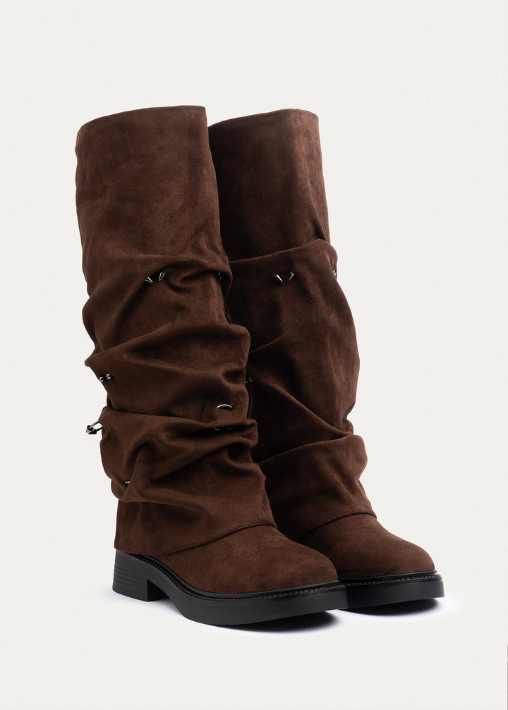 Ember Slouch Boots | Brown