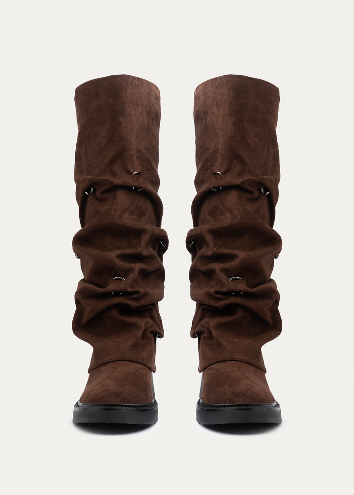 Ember Slouch Boots | Brown