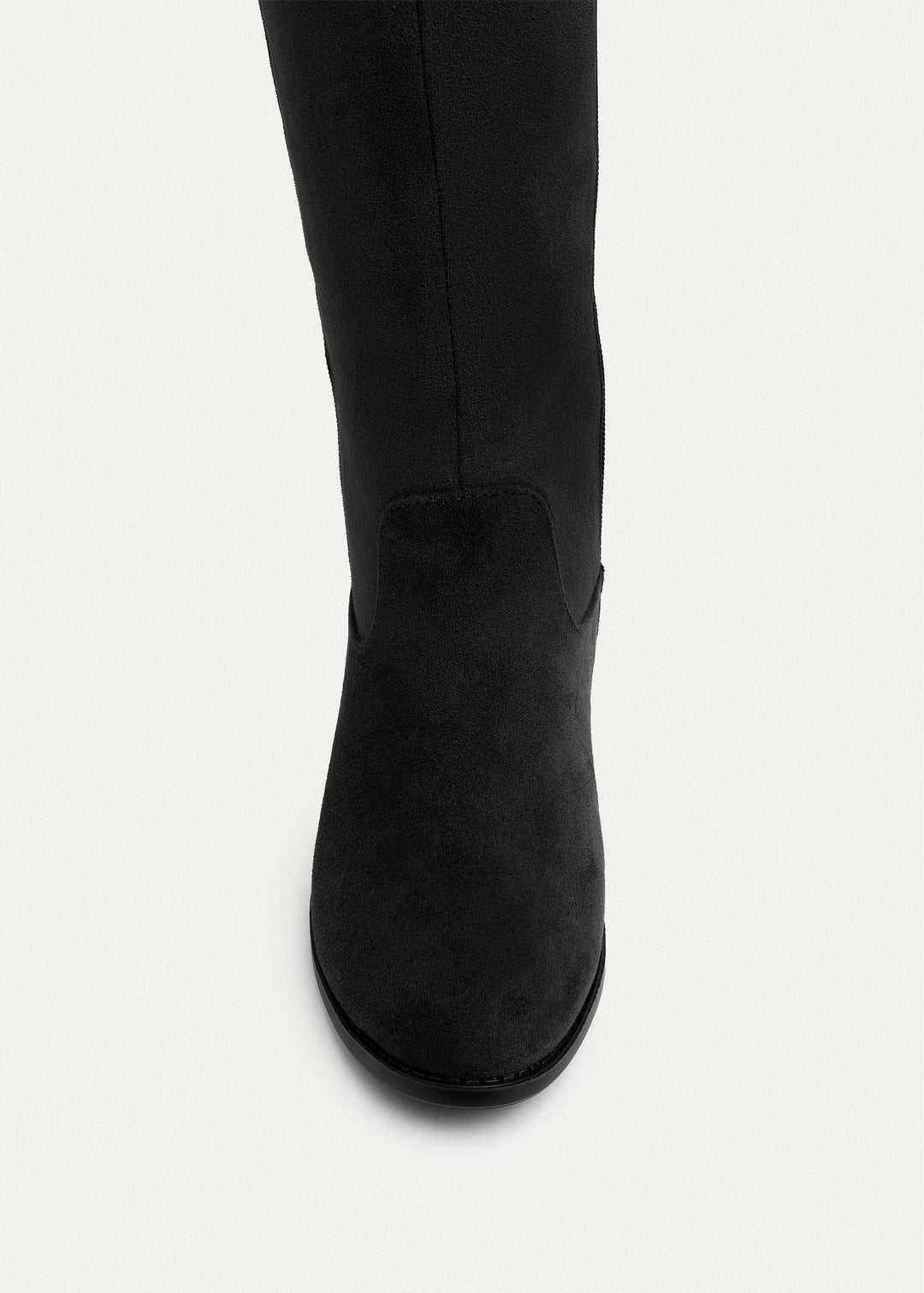 Glimmer Tall Heel Boots | Black