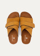 Kyoto Soft Footbed Suede Leather | Light Brown