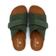 Kyoto Soft Footbed Suede Leather | Olive