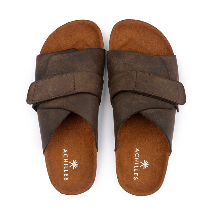 Kyoto Soft Footbed Suede Leather | Brown