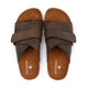 Kyoto Soft Footbed Suede Leather | Brown