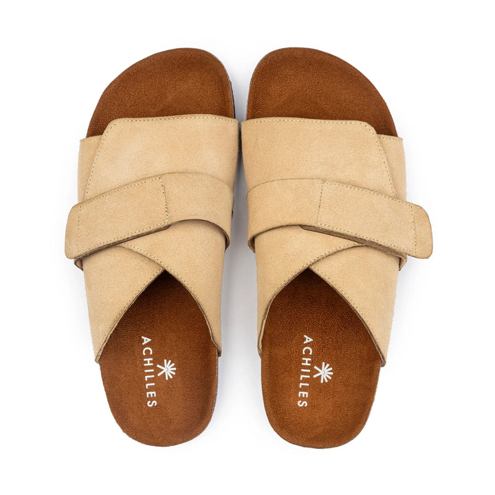 Kyoto Soft Footbed Suede Leather | Beige