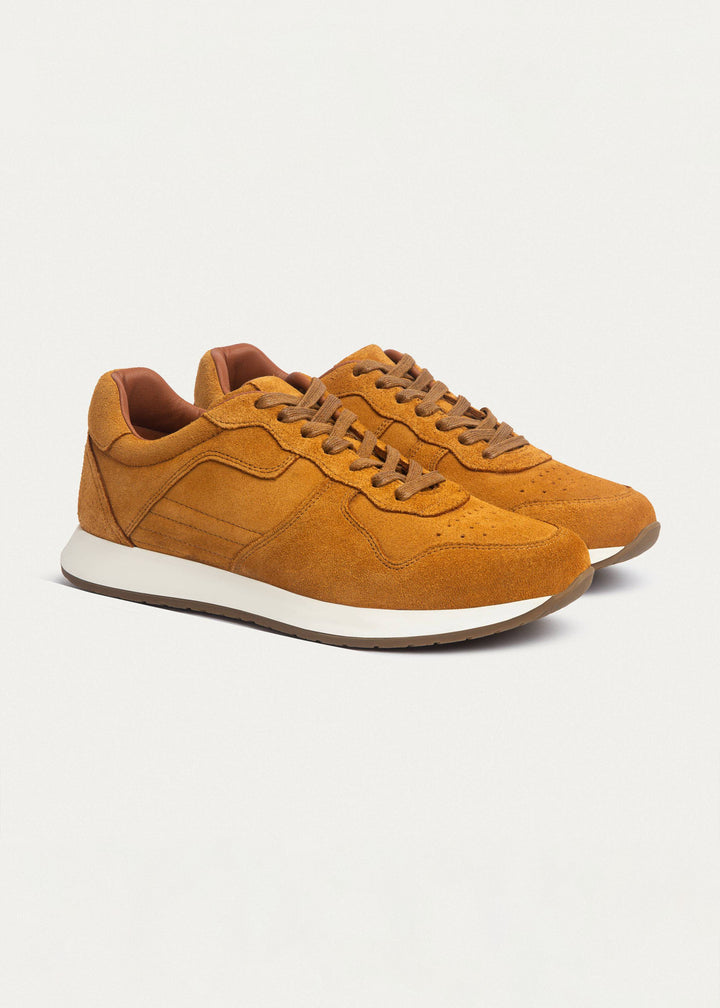 Achilles | Vector Pro Sneakers - Suede Sandy Brown