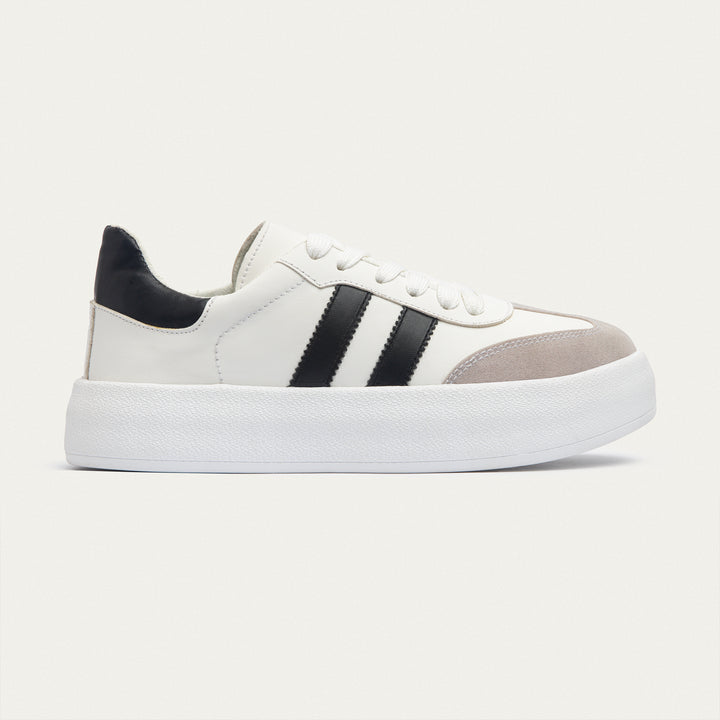 Achilles|G-Sneakers Pop - White & Black