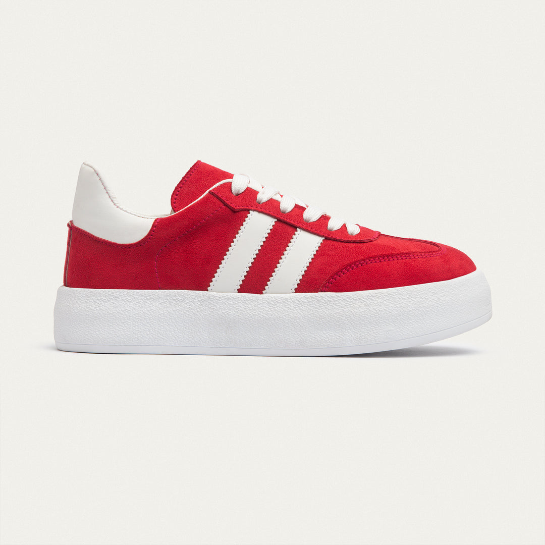 Achilles|G-Sneakers Pop - Red & White