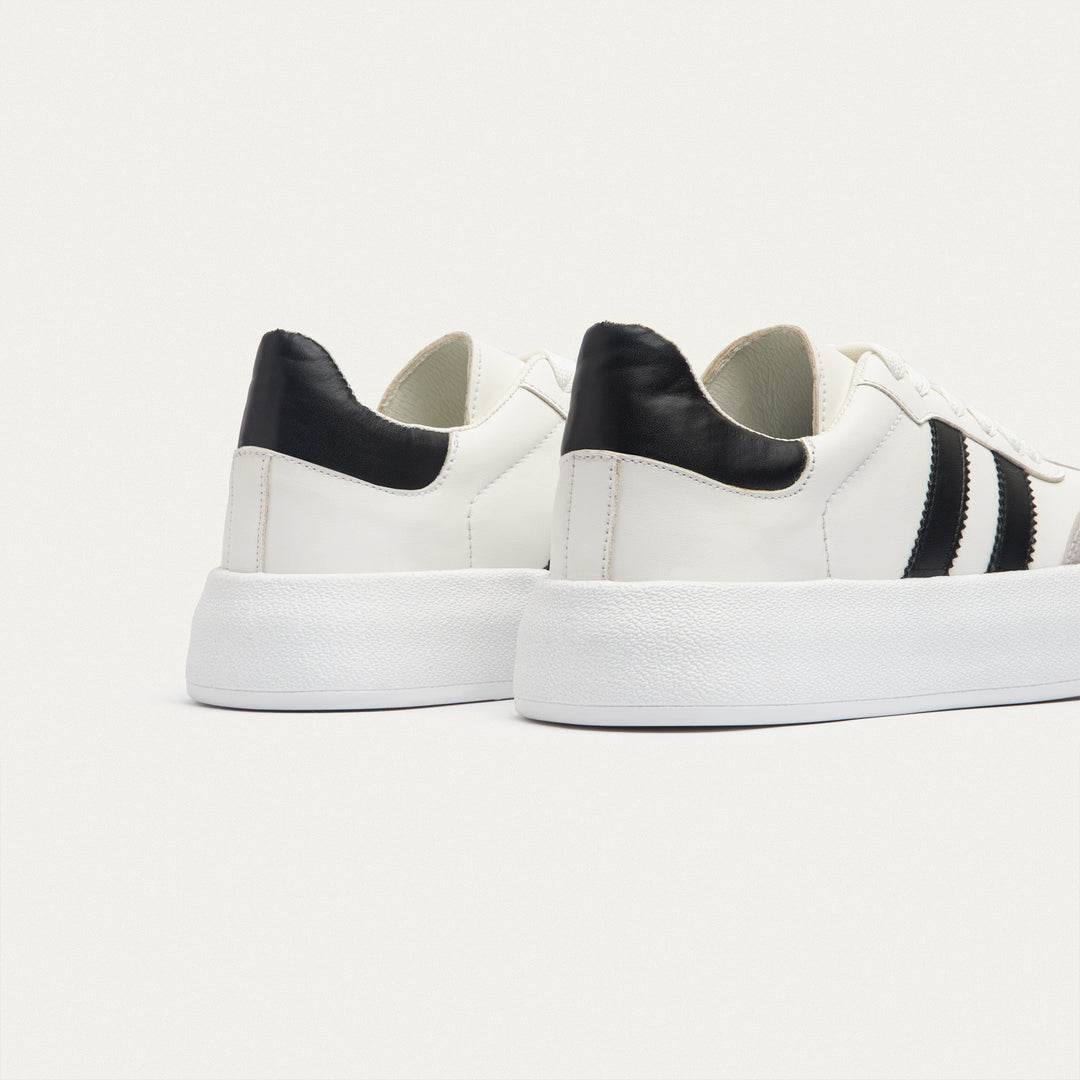 Achilles|G-Sneakers Pop - White & Black