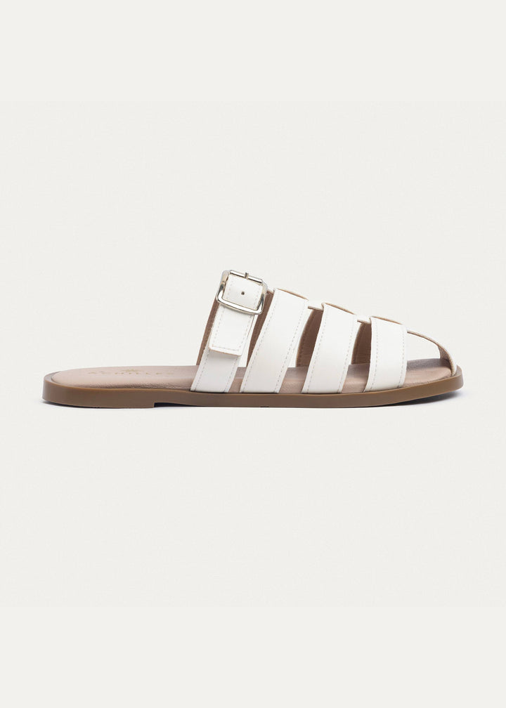 Women Coastal Slides | White