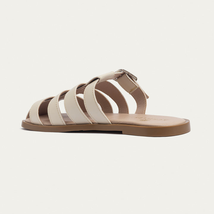 Achilles | Women Coastal Slides - Beige