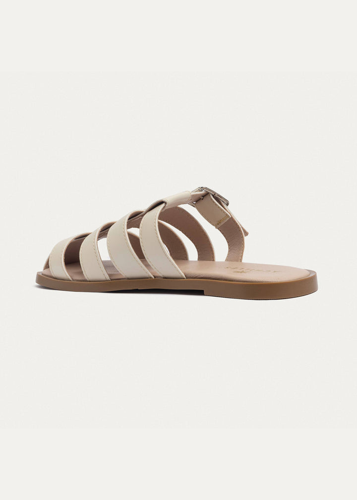 Achilles | Women Coastal Slides - Beige