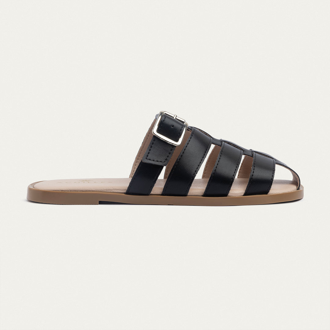 Achilles | Women Coastal Slides - Black