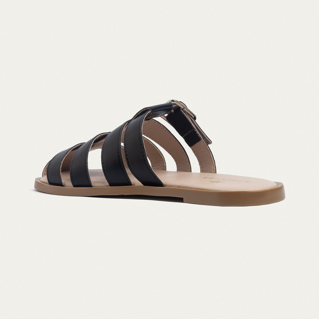 Achilles | Women Coastal Slides - Black