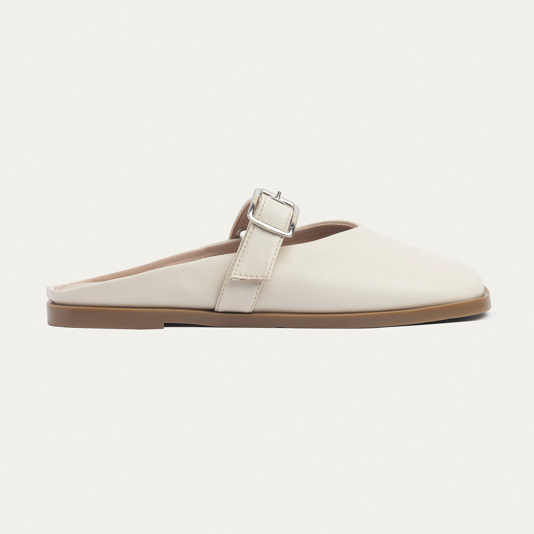 Achilles | Bella Casual Mules - Beige