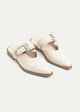 Celeste buckle Mules | Beige