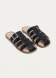 Women Coastal Slides | Black