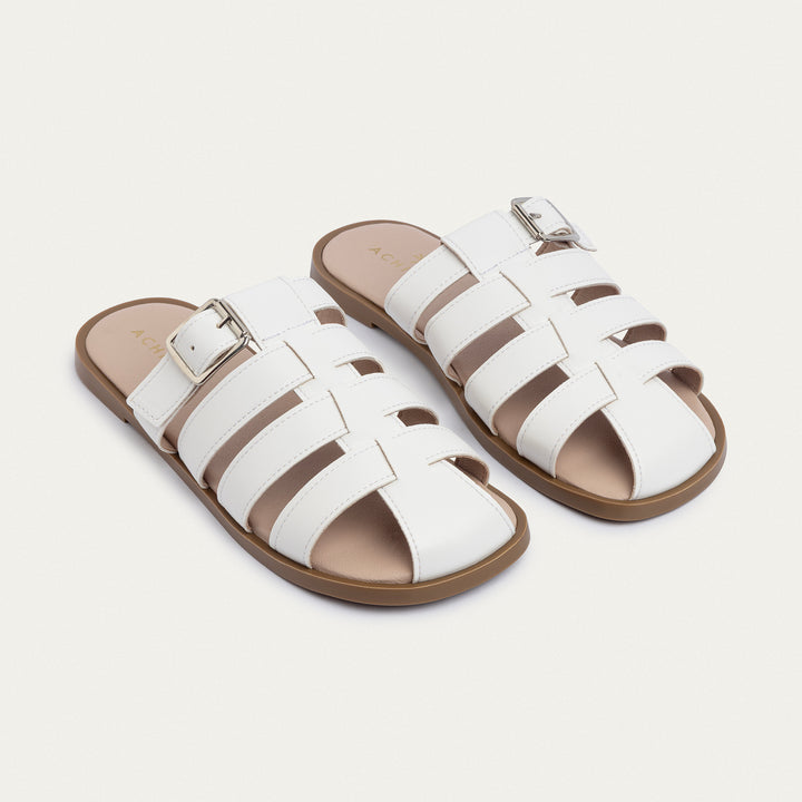 Achilles | Women Coastal Slides - White