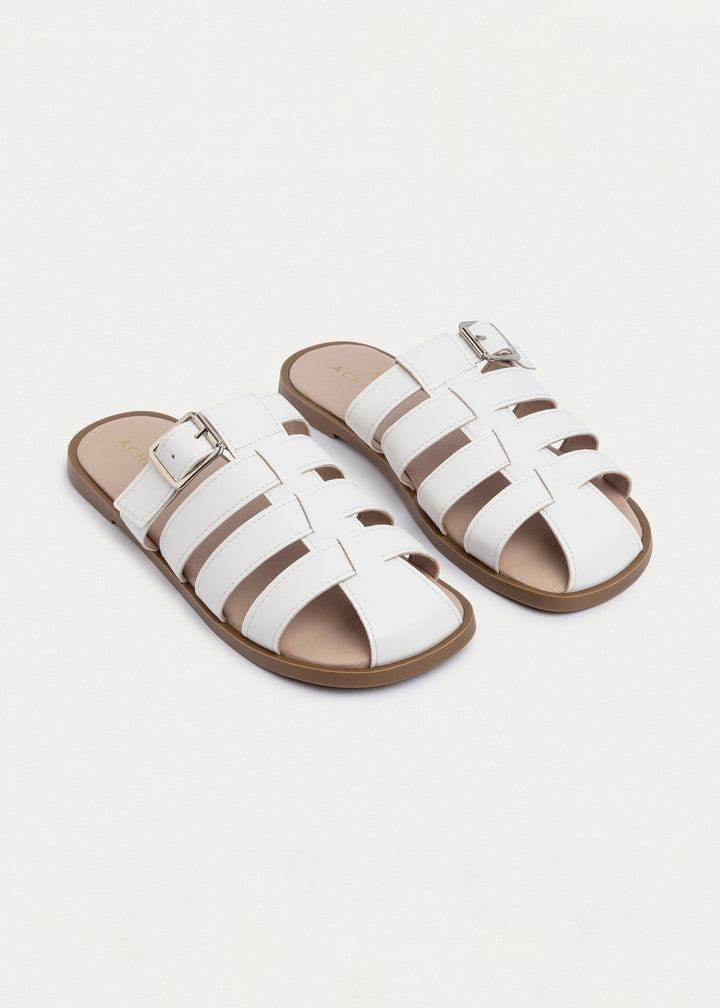 Achilles | Women Coastal Slides - White