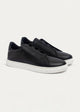 Theo Men's Slip-On Leather Sneakers | Black