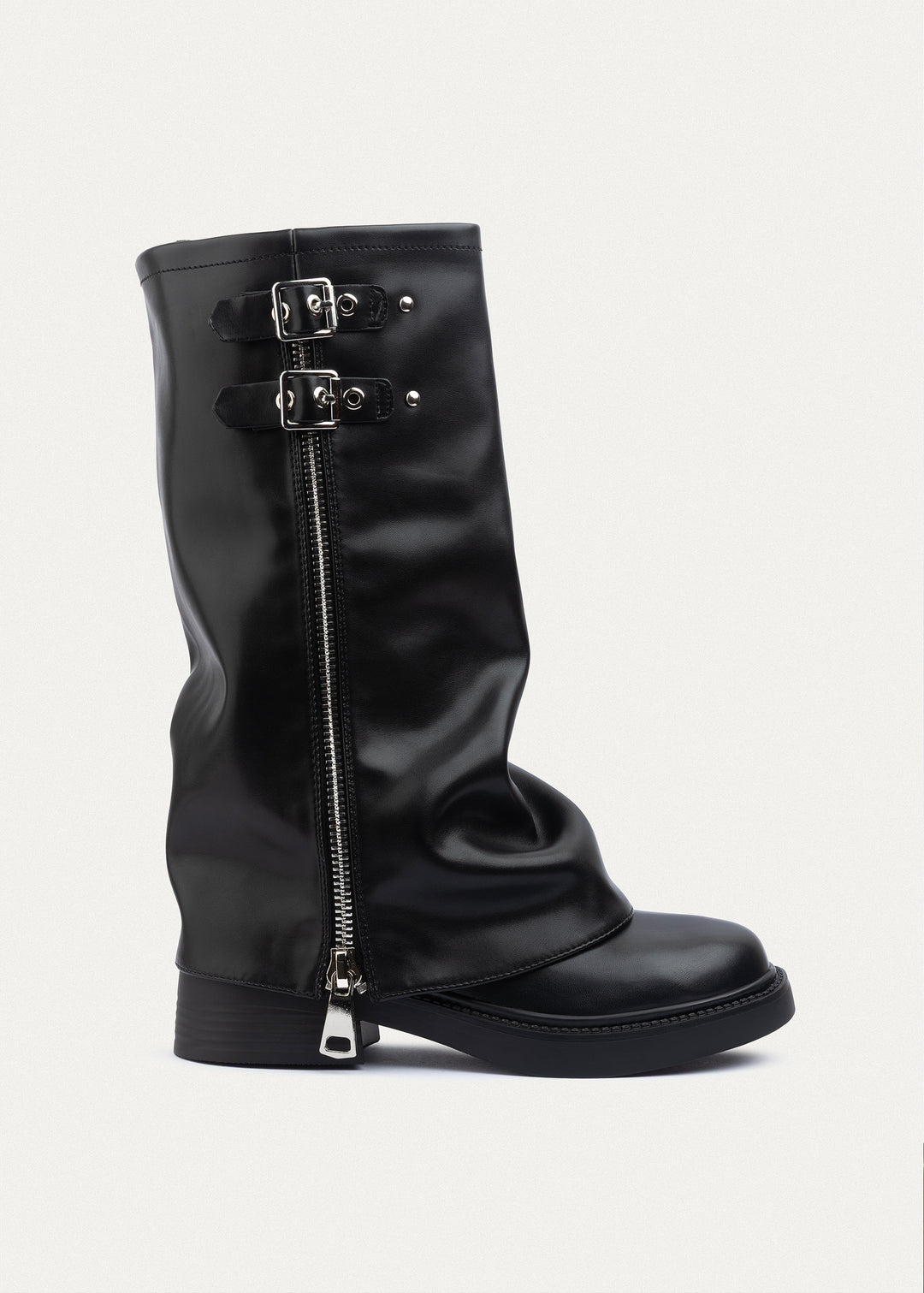 Vanguard Tall Zip Boots| Black
