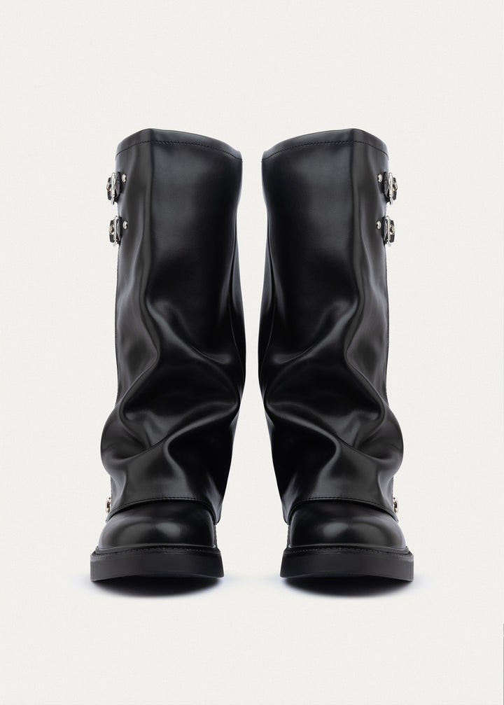 Vanguard Tall Zip Boots| Black