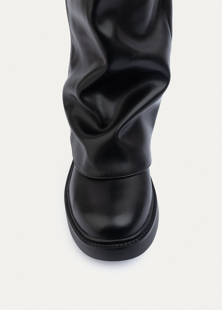 Vanguard Tall Zip Boots| Black