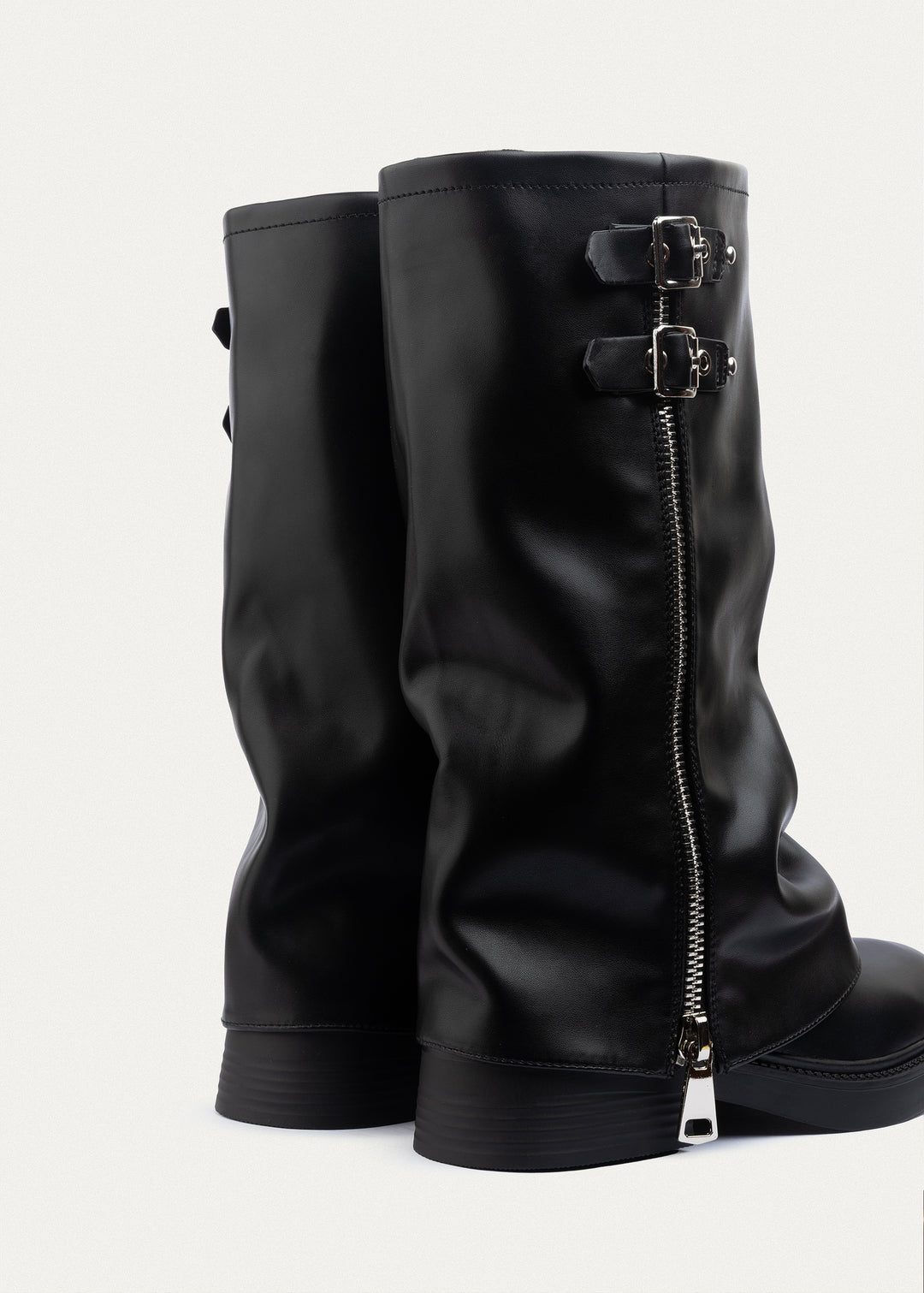 Vanguard Tall Zip Boots| Black