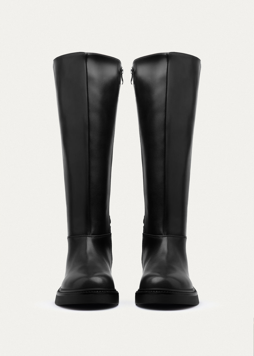 Atlas Tall Buckle Boots| Black