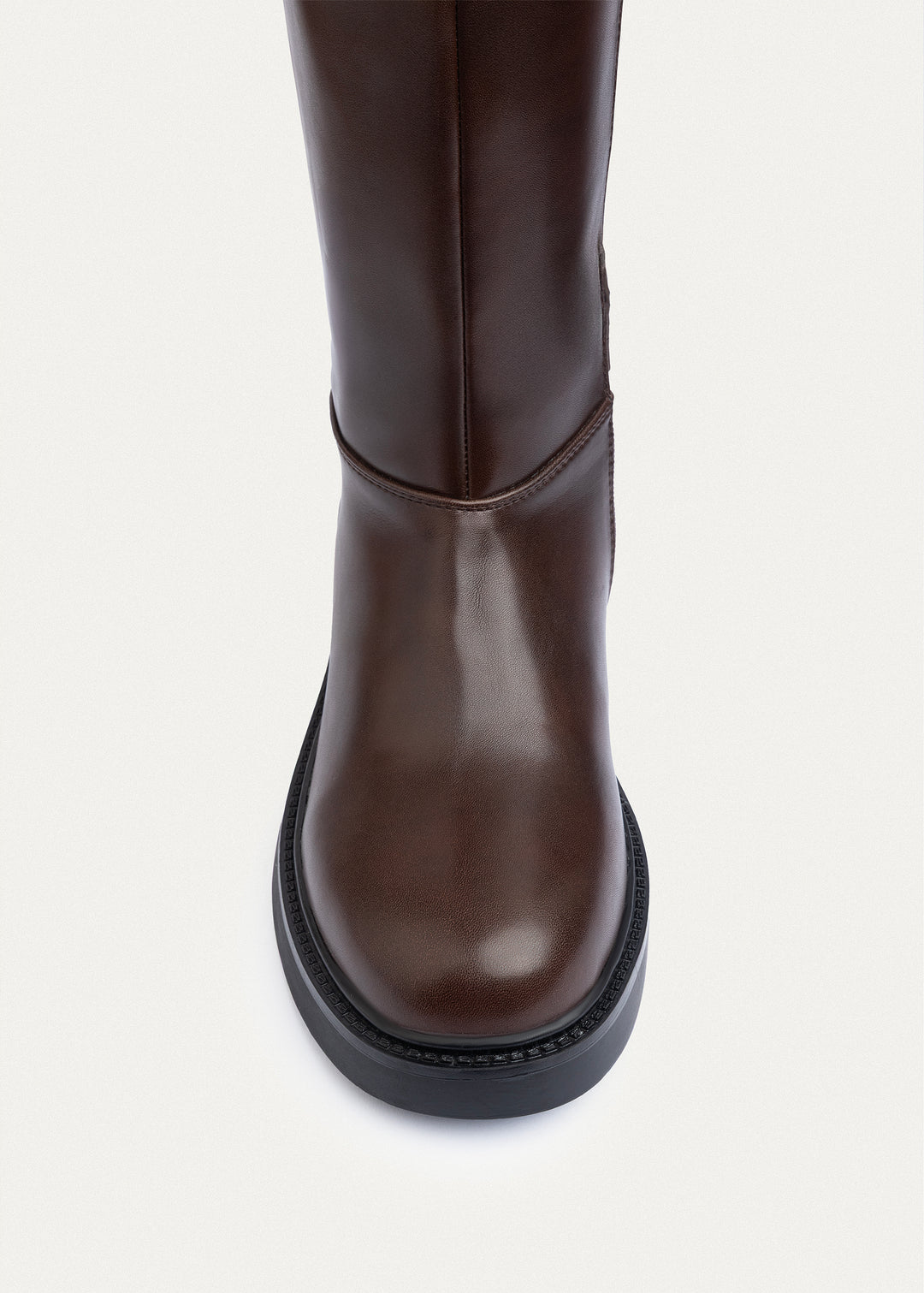 Atlas Tall Buckle Boots| Brown