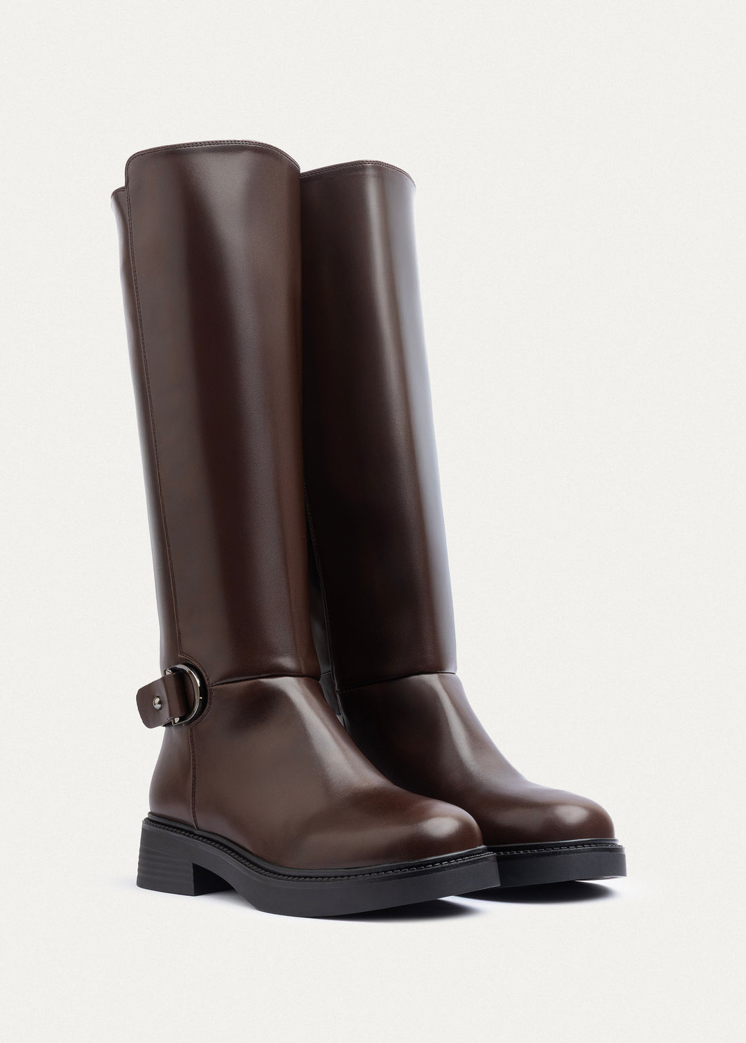 Crest Tall Boots | Brown