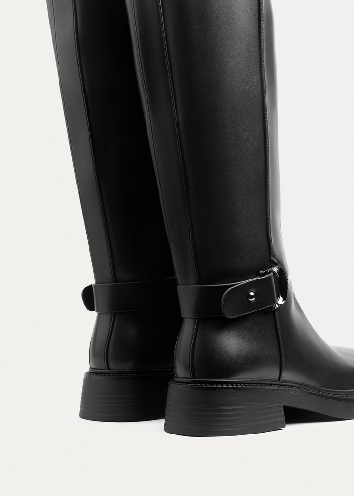 Crest Tall Boots | Black