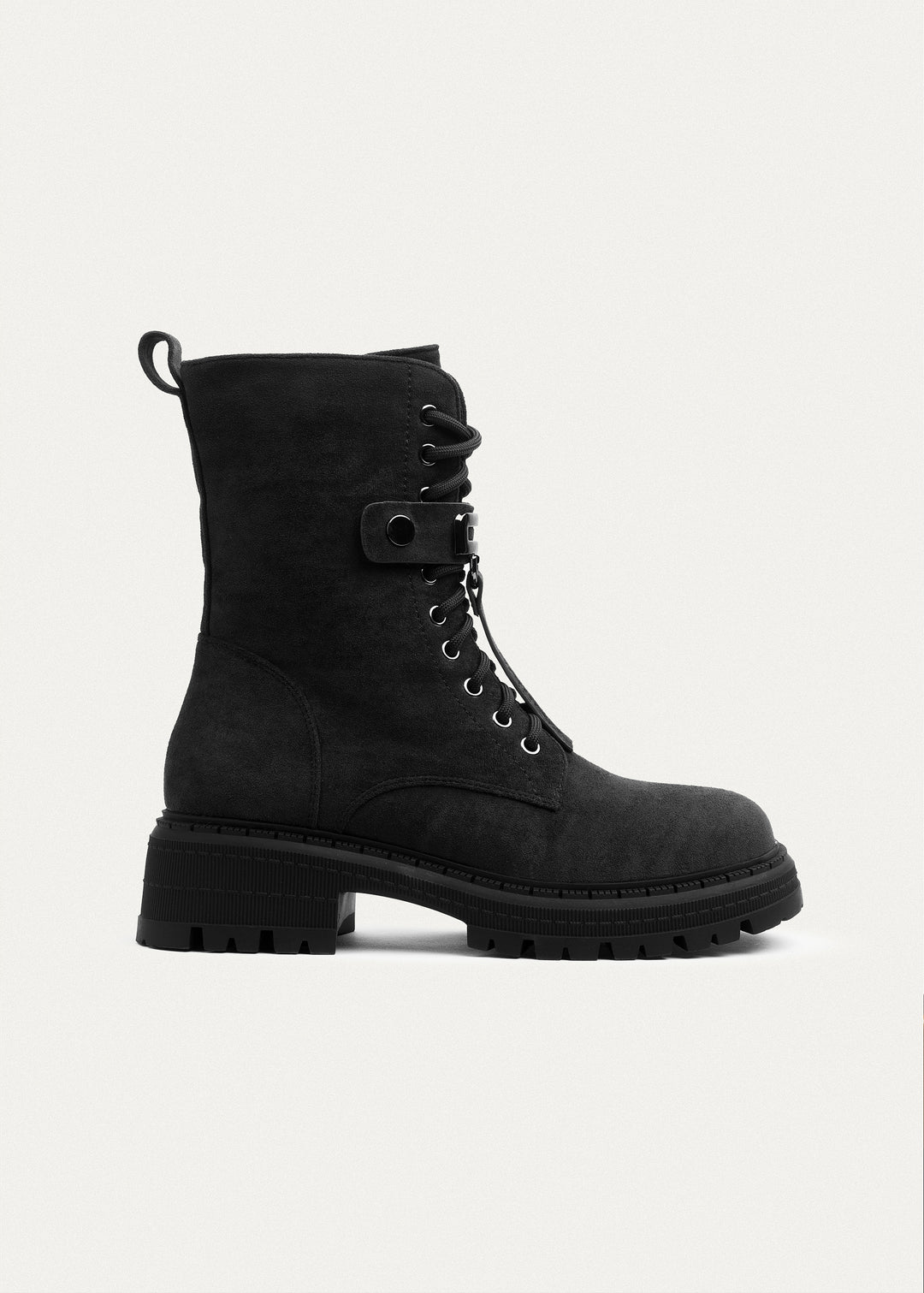 Rover Lace-Up Boots | Black