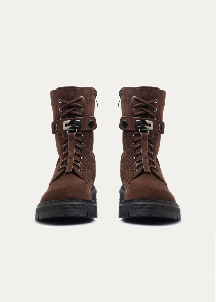 Rover Lace-Up Boots | Brown