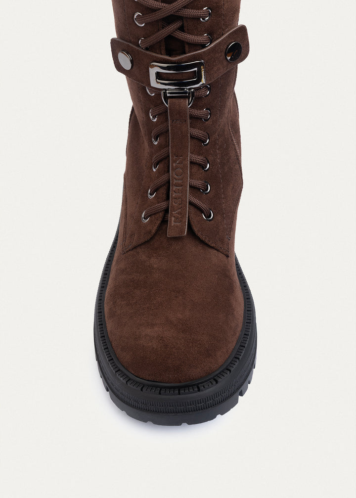 Rover Lace-Up Boots | Brown