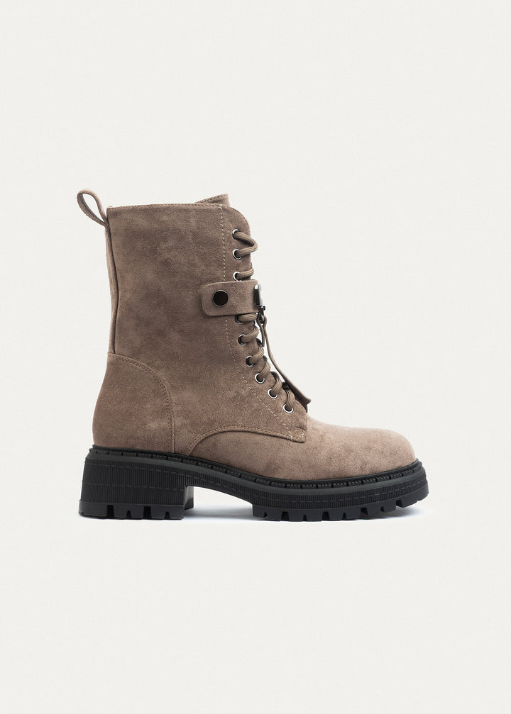 Rover Lace-Up Boots | Mocha Brown
