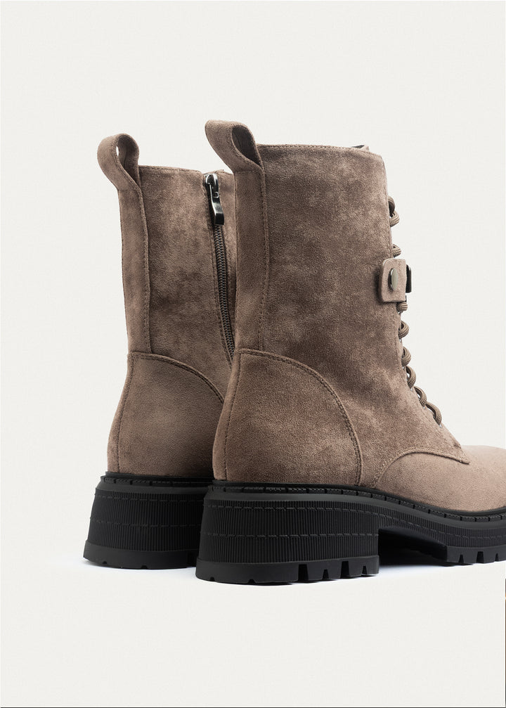 Rover Lace-Up Boots | Mocha Brown