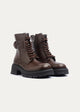 Frontier Lace-Up Boots| Brown