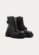 Frontier Lace-Up Boots| Black