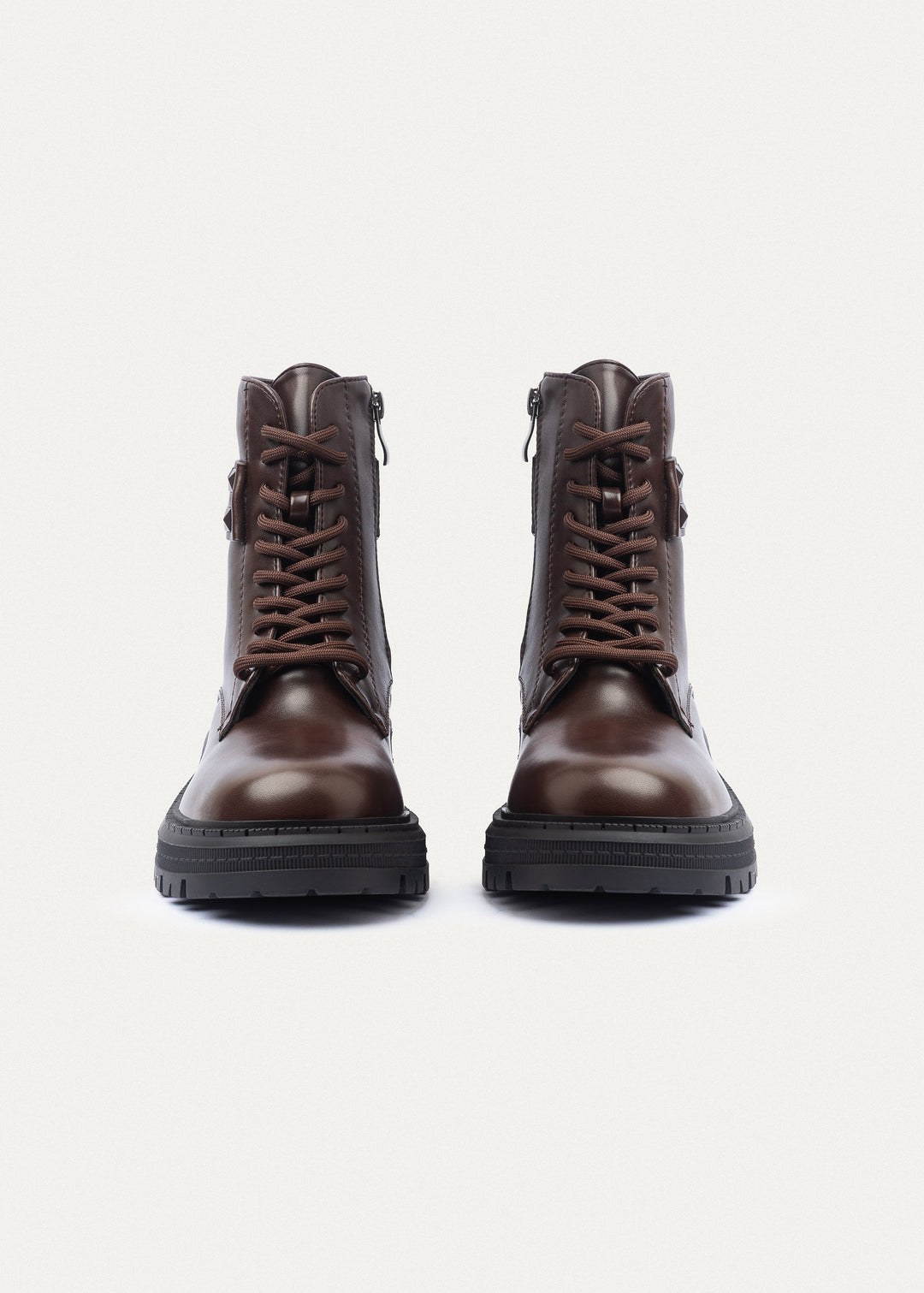 Frontier Lace-Up Boots| Brown