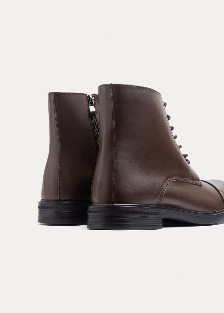 Monarch Oxford Boots| Brown