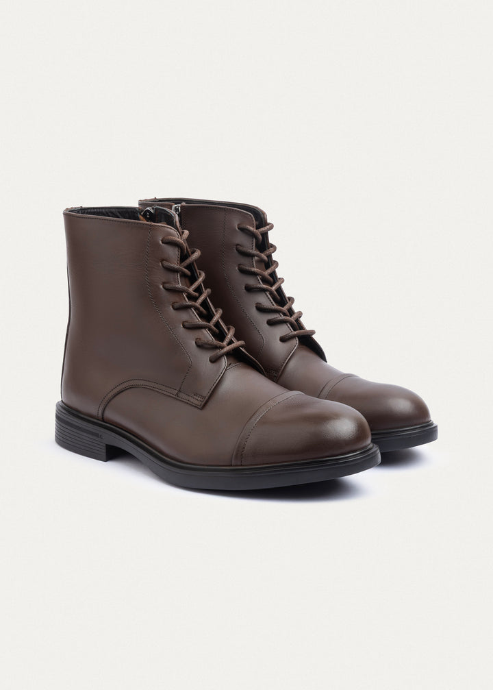 Monarch Oxford Boots| Brown