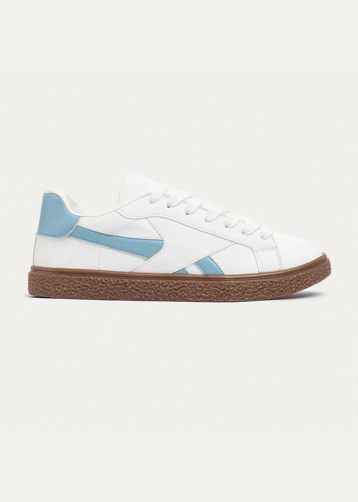 Achilles| G-Sneakers Chic Motion 2.0 - White & Sky Blue