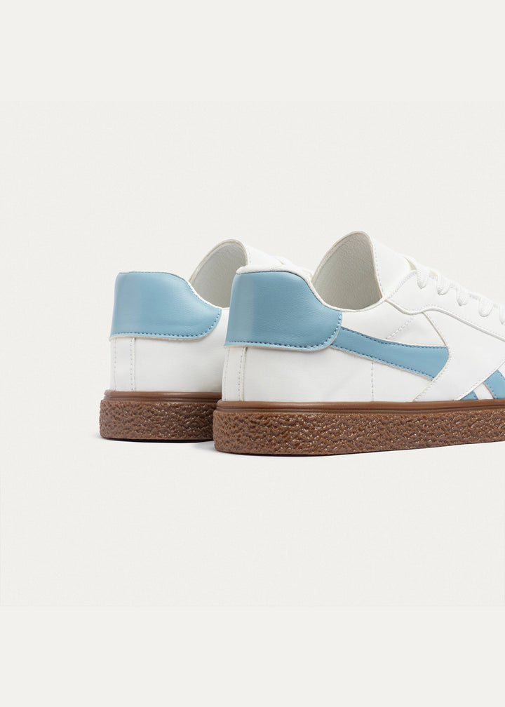 Achilles| G-Sneakers Chic Motion 2.0 - White & Sky Blue