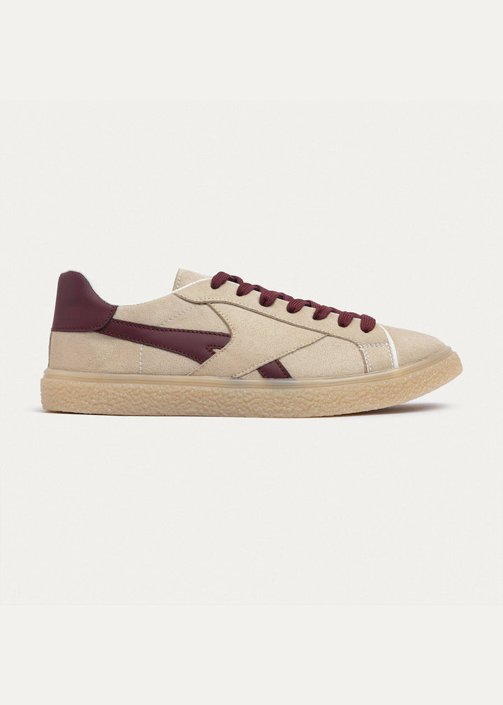 Achilles| G-Sneakers Chic Motion 2.0 - Beige & Burgundy