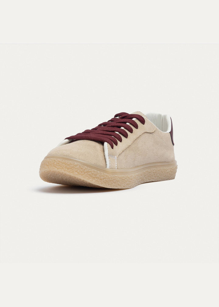 Achilles| G-Sneakers Chic Motion 2.0 - Beige & Burgundy